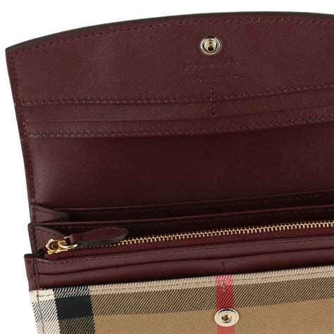 burberry banner wallet|burberry wallet for women.